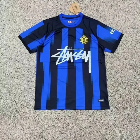 Stussy Jerseys option 2324 Inter home with letters