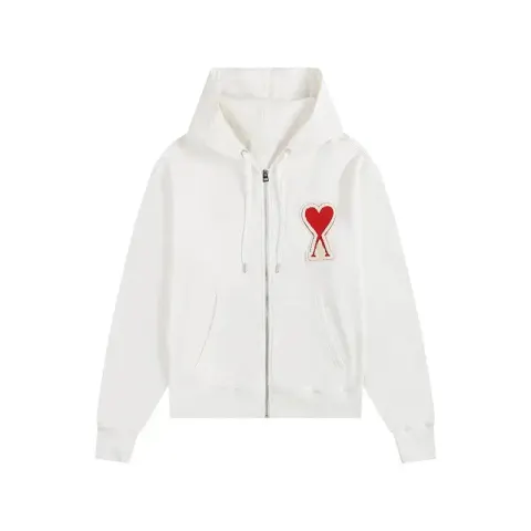CDG Hearts Hoodie option White-Red -404#