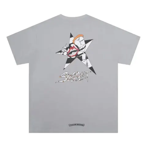 Chrome Hearts T-Shirts option 6018 cement ash