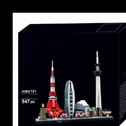 LEGO Pyramid option The Tokyo Skyline