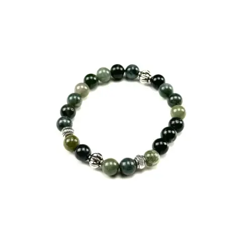 Chrome Hearts Beat Bracelet option Aquatic agate