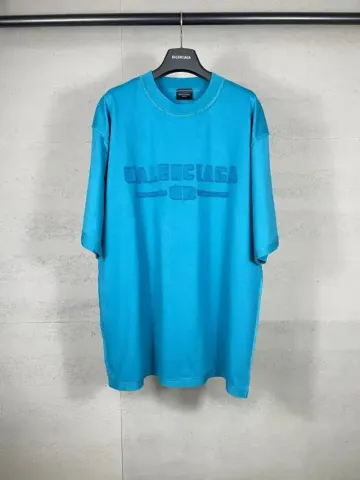 Balenciaga SS25 T-Shirt option blue