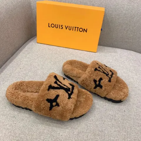 LV Bom Dia Shoes option Black Brown