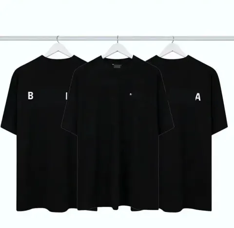 More Balenciaga T-Shirts option 07 Basic Letters