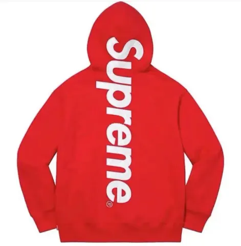 Supreme Leopard Box Hoodie option E550# Red