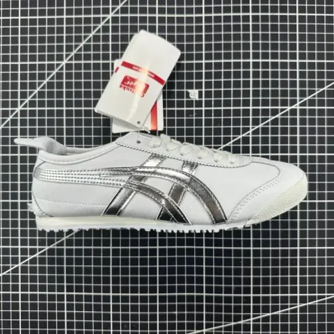 Tiger Mexico 66 Shoes option 1183A499-100 Silver