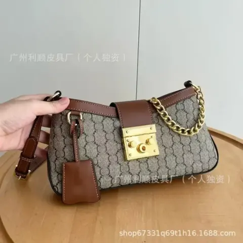 Gucci Padlock option Brown coffee