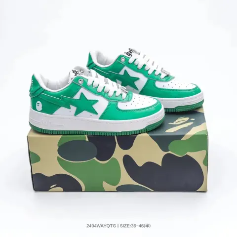 Bapesta Sneakers option White green