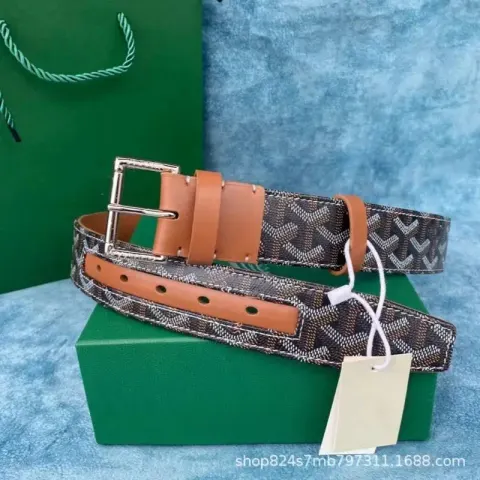 Goyard Belts option No. 5 silver buckle 3.8