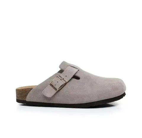 Classic Birkenstocks Shoes option suede gray