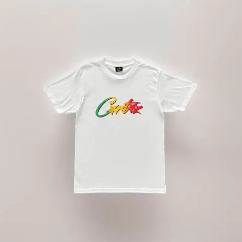 Corteiz Tee option gradient white