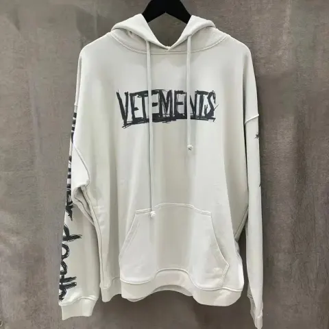 Vetements Fan Hoodie option V122 gray
