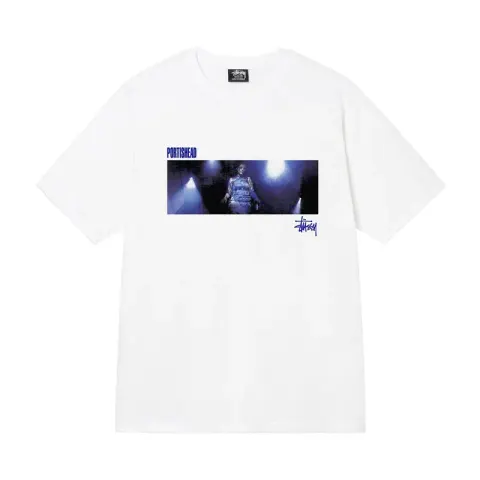 Stussy T-shirt option white [electric sound]]