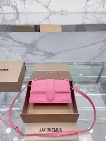 Jacquemus Handbag option Pink Handbag Large Shoulder Bag for Mobi