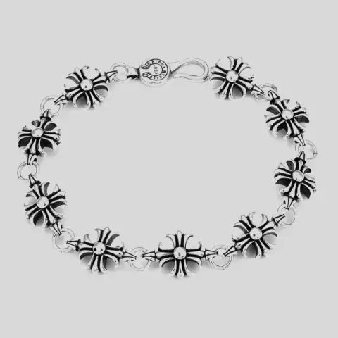Chrome Hearts Vintage Bracelet option Style three， single note hand circumfere