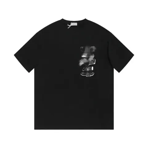 Christian Dior Atelier T-Shirt option Black chest letters