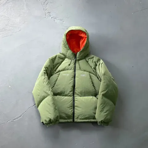 Corteiz Bolo V2 Jacket (Natural) option 9156 Green/Down Jacket