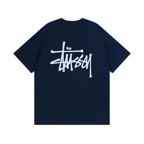 Stussy Tees option 852 navy blue