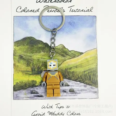 Lego Keychain Pendants option The World of W 7