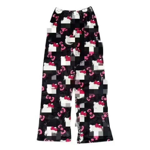 Night Sweatpants Spider-Man option Black-powder cat