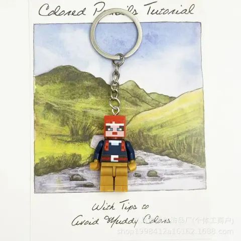 Lego Keychain Pendants option The World of W 5