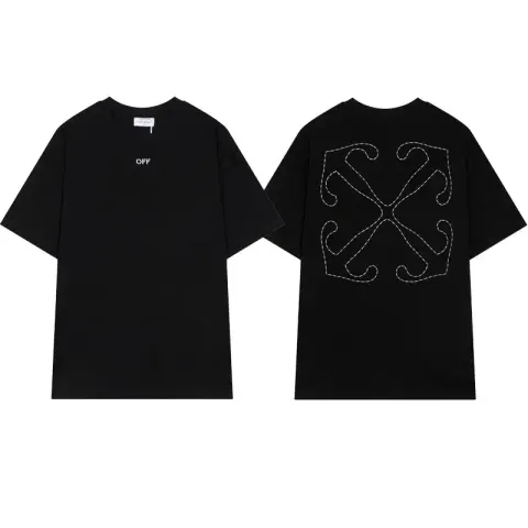Off-White T-Shirts option Style 8 Black