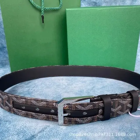 Goyard Belts option No. 4 silver buckle 3.8