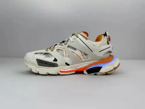 Balenciaga Track LED Shoes option 103-1 White Orange 35-46