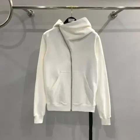 Rick Owens Mountain Hoodie option white