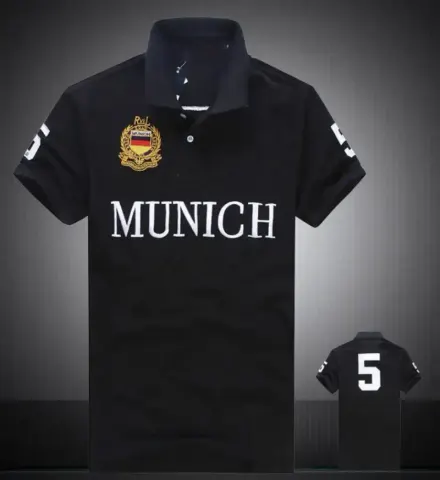 Ralph Lauren City Series Polo Shirt option Munich Black