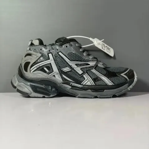 Balenciaga Runner Black Red Graffiti option dark gray