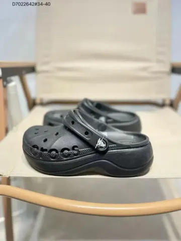 Crocs Baya Platform Clog EVA 4.1CM option black