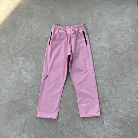 Corteiz Pink Windbreaker with Monogram on Sleeves option Pink pants