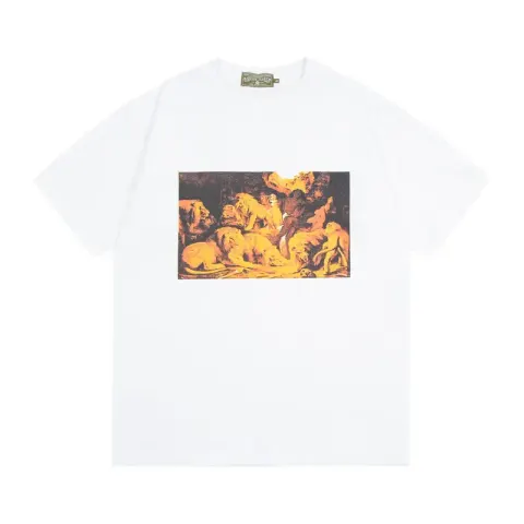 Denim Tears x Offset T-Shirt option White oil painting
