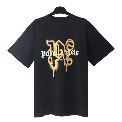 Palm Angels NY T-Shirt option Black yellow