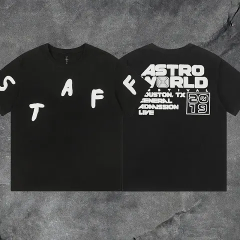 Travis Scott Tee 69cw option Black T109