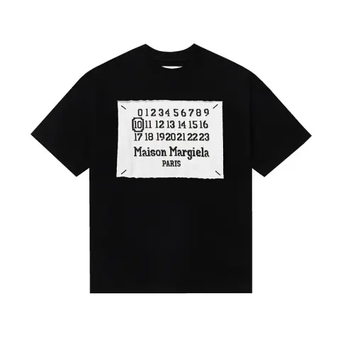 Maison Margiela Tees option 608 black