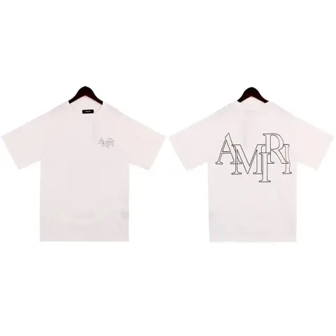 Amiri T-Shirts option 2177 white