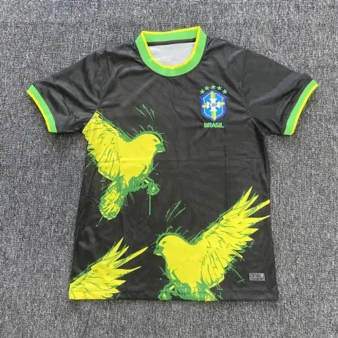 Poland Jersey 2024 (Player) option 24-25 Brazil Birds Black