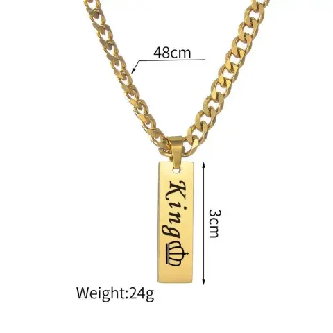 Lacoste Bracelet option Gold Necklace Engraving