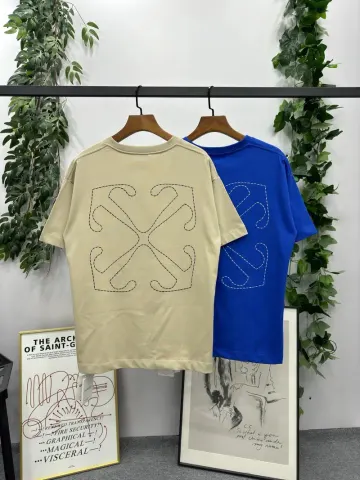 Off-White Scratch T-Shirt option Khakis 05