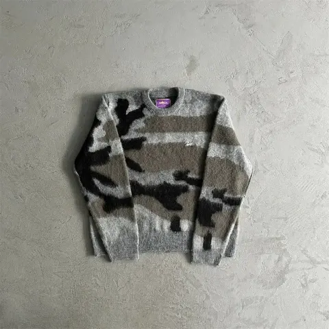 Corteiz Knit Sweater option Camouflage Big C Sweater