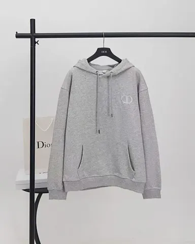 Christian Dior Basic Hoodie (More CW) option Grey