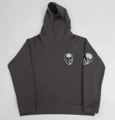 Number Nine Skull Hoodie option Coffee