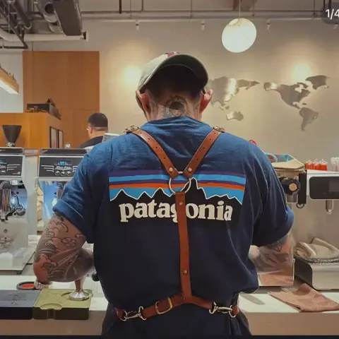 Patagonia T-Shirt option navy blue