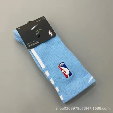 Nike NBA Socks option 19 Long North Carolina Blue