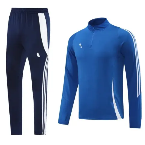Nike Black-White Tracksuit Set option AD06 color blue suit