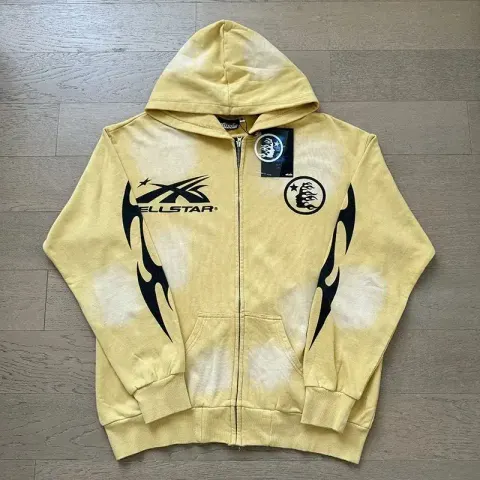 Hellstar Hoodie option X2018 Wash water yellow