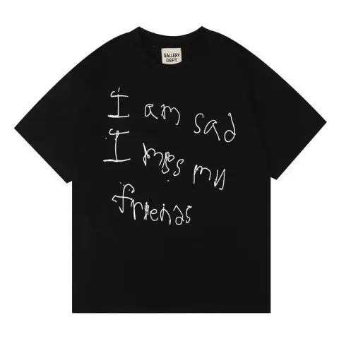 Gallery Dept TEES option 100 black