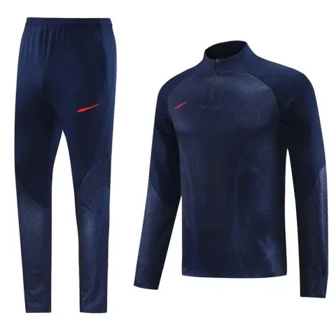 Nike Black-White Tracksuit Set option NK06 blue suit